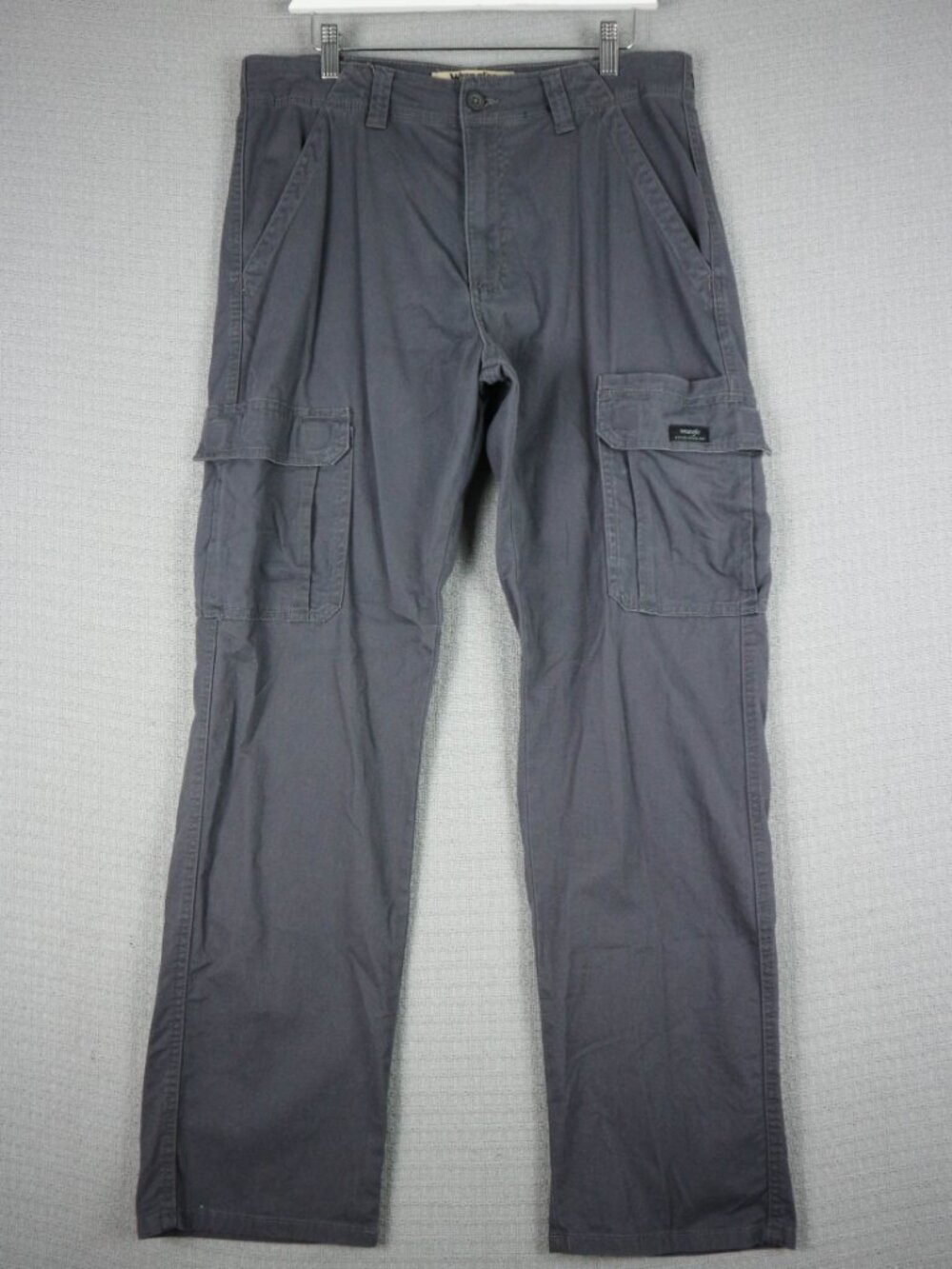 Wrangler Relaxed Fit Cotton Straight Cut Cargo pants Mens 32x32 fits 34x30.5
